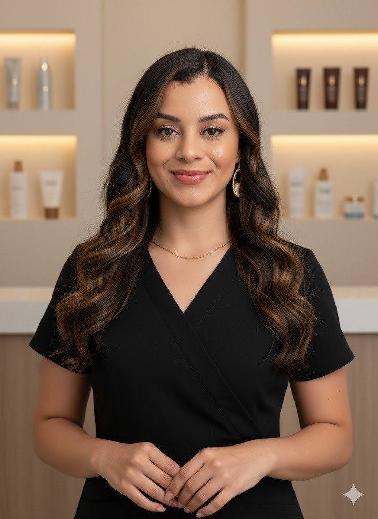 Marcela Bedoya, esteticista profesional especializada en estética avanzada en Belén Medellín