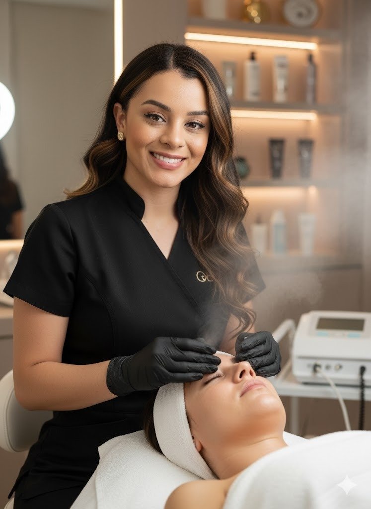 Limpieza facial profunda con extracción de impurezas en Belén Medellín - SL Selflove